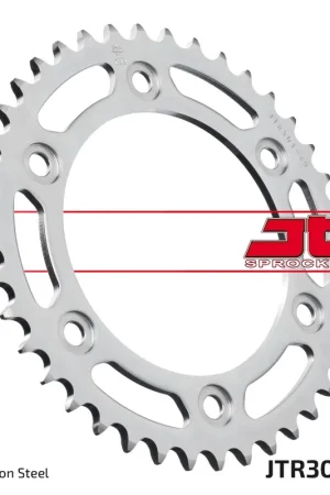 Snelle Levering JT SPROCKETS - REAR STEEL 40T, 520 - Sprockets - Compatibiliteit met Honda
